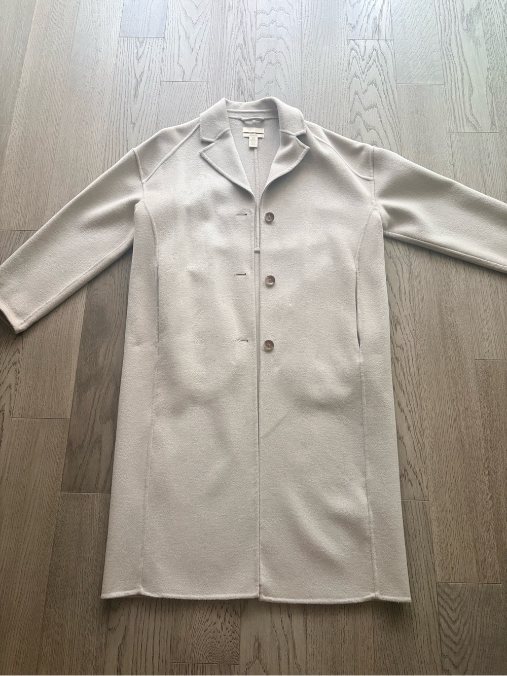 H&M Cream Long Coat